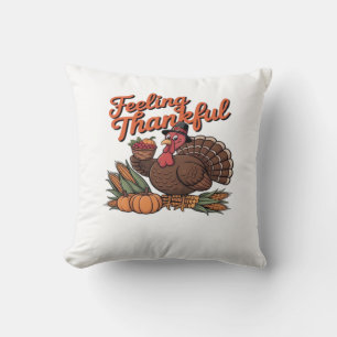 Feeling thankful Classic T-Shirt Throw Pillow
