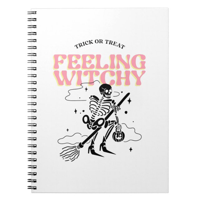 Feeling Witchy  Notebook (Front)