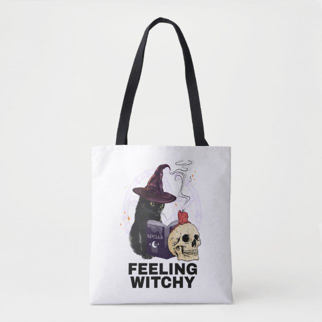 Feeling Witchy Tote Bag (Front)