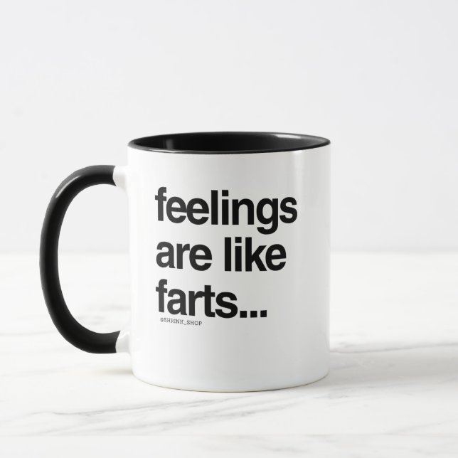 Feelings are like... mug (Left)