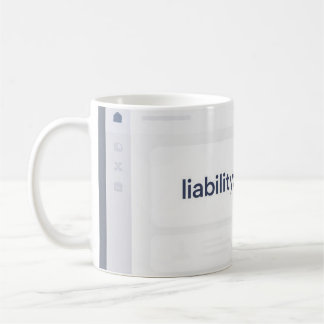 Feelings Liability Dashboard Funny AI Tech Mug