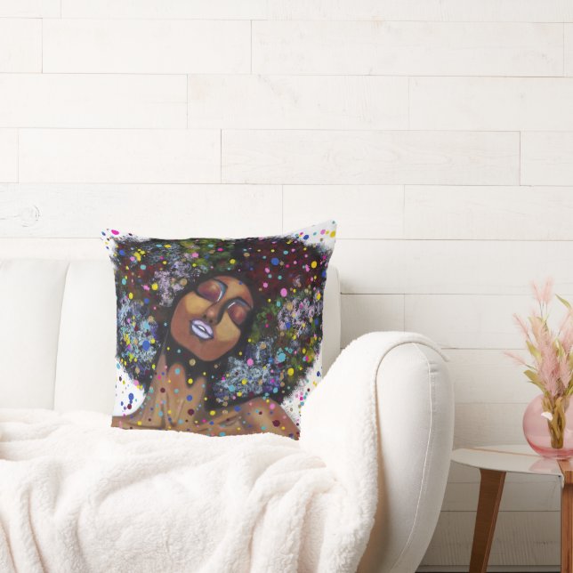 Feels Good Throw Pillow (Couch)