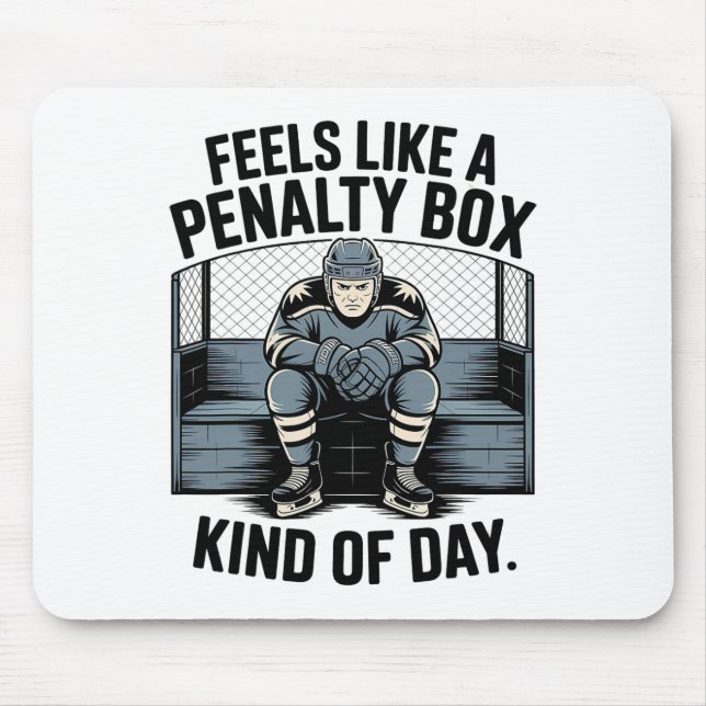 Feels Like A Penalty Box Kind Of Day _1  Mouse Pad (Front)