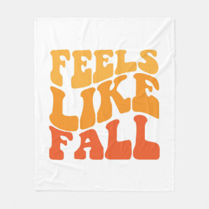 Feels Like Fall Fleece Blanket