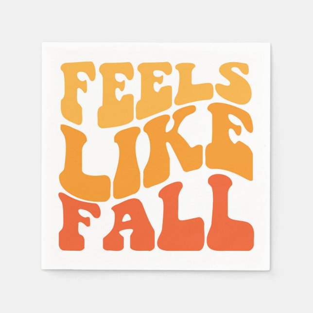 Feels Like Fall Napkin (Front)