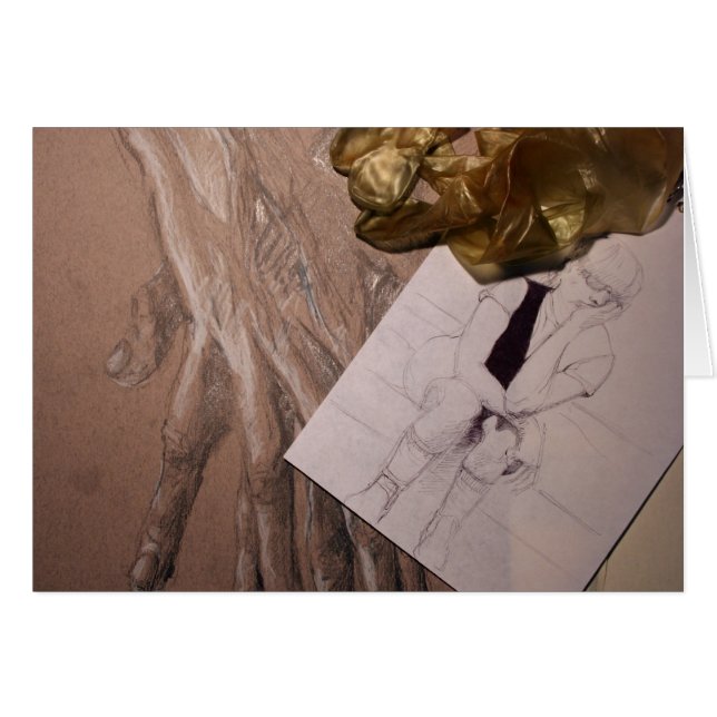 Feels like weird Drawings and unidentified object (Front Horizontal)