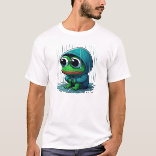 Feelz Frog – Sad Aesthetic Meme Art T-Shirt