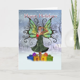 Féerie Carte de Noël - Joli Gi Fairy