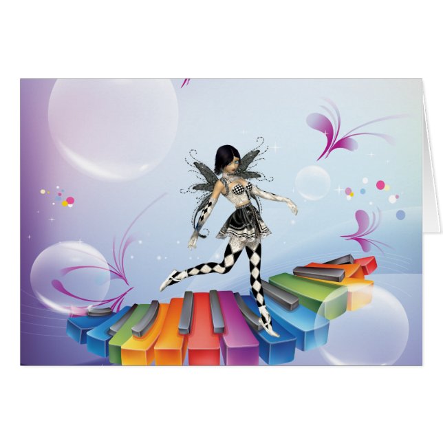 Féerie de clavier musical (Devant horizontal)