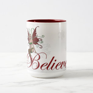 Féerie de Noël Croire Design1 Imaginaire Mug