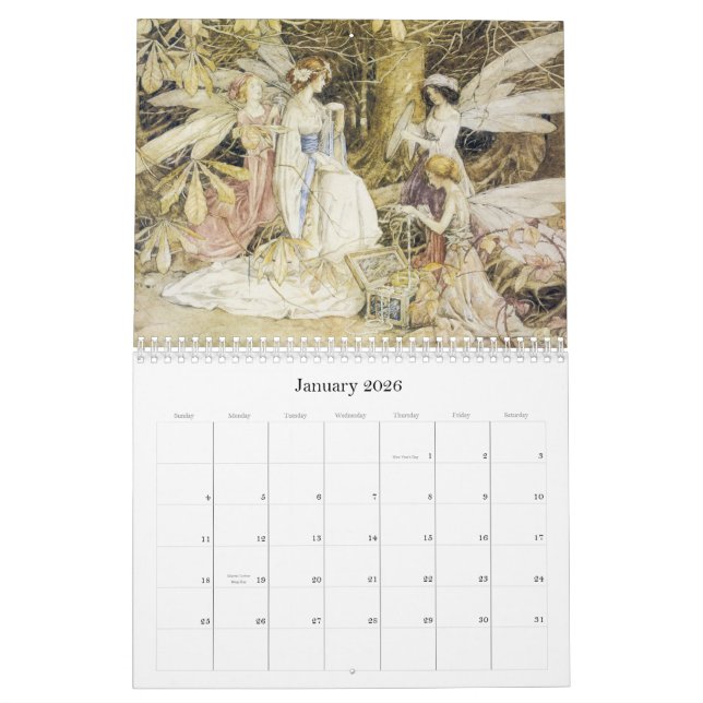 Féeries fabuleuses Calendrier 2011 (Jan 2026)