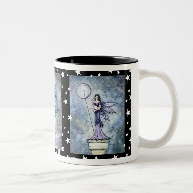 Fées de nuit Trio Café Mug par Molly Harrison (Droit)