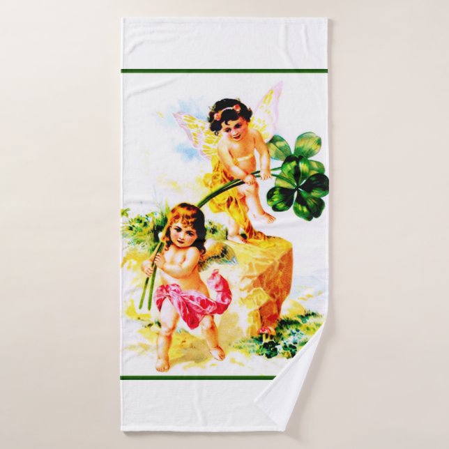 Fées vintages (Serviette de bain)