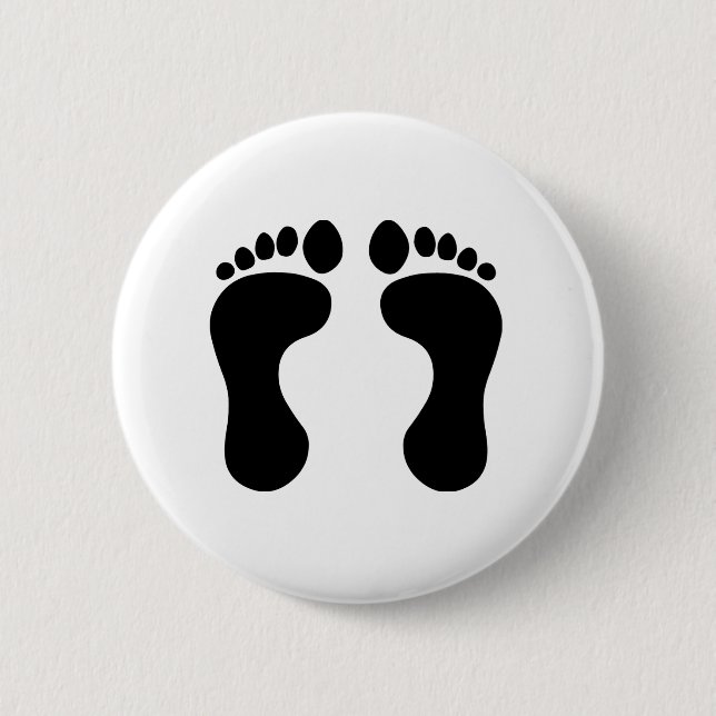 feet 2 inch round button (Front)