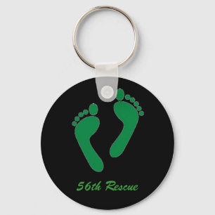 feet, 56th Rescue Keychain