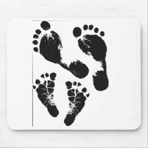 feet mouse pad