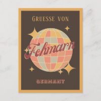Fehmarn German Baltic island postcard