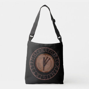 Fehu - Elder Futhark rune Crossbody Bag