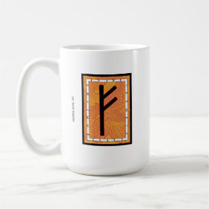 Fehu Rune Mug - Richesse !