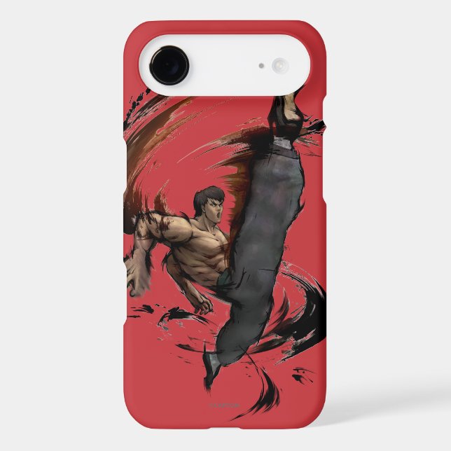 Fei Long High Kick Case-Mate iPhone Case (Back)