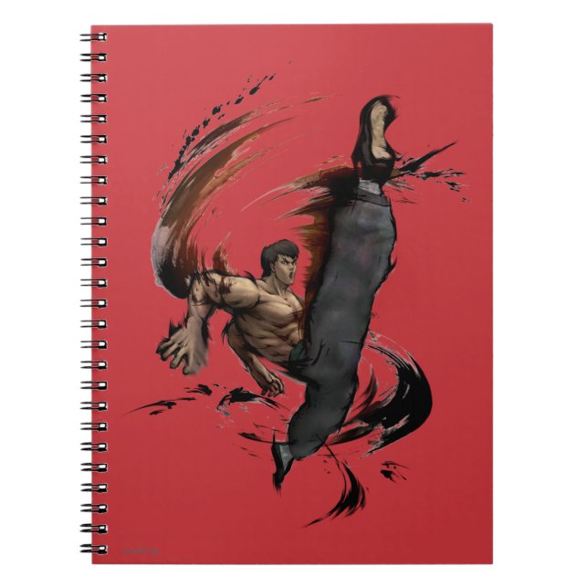 Fei Long High Kick Notebook (Front)