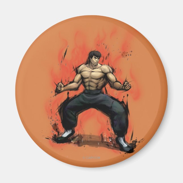 Fei Long Stance Magnet (Front)