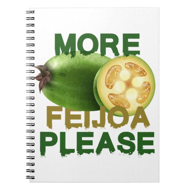 FEIJOA FRUIT ! CUTE GIFT FOR RARELY FRUIT LOVERS E NOTEBOOK (Front)
