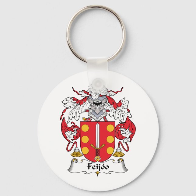 Feijoo Family Crest Keychain (Front)