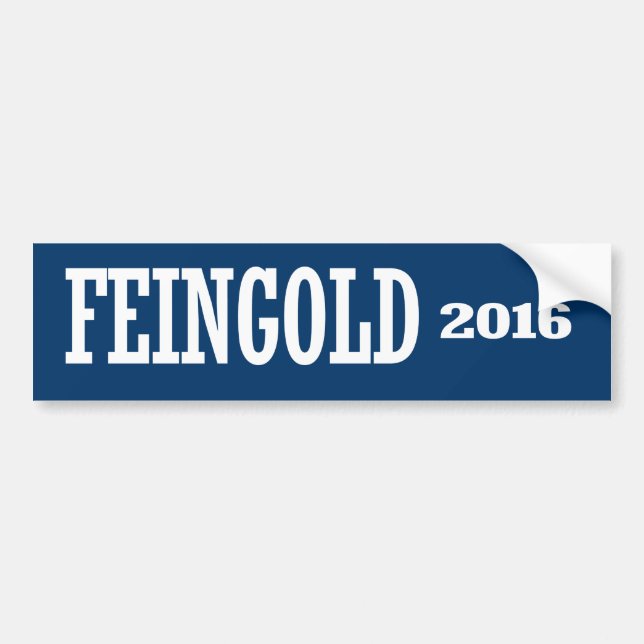 FEINGOLD 2016 BUMPER STICKER (Front)