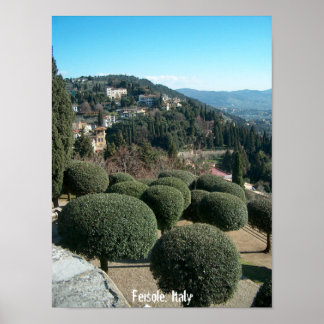 Feisole, Italy Poster