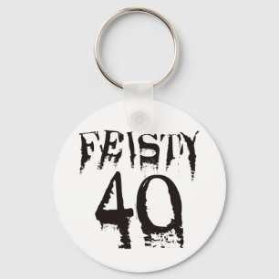Feisty 40 keychain