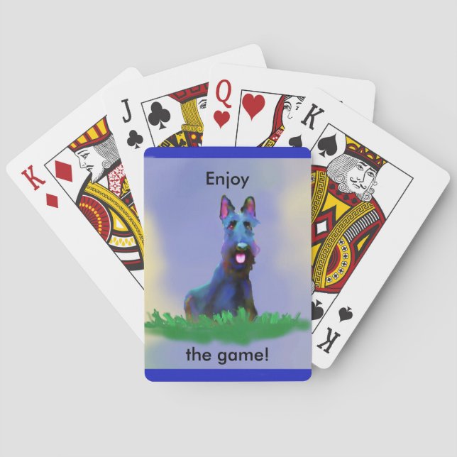Feisty Scotty Card Deck (Back)