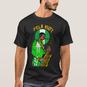 Fela Kuti T-shirt Afrobeat Nigeria shirt gifts