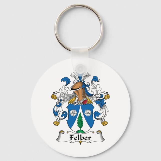 Felber Family Crest Keychain (Front)