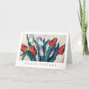 Felices Pascuas. Carte de Pâques aux beaux-arts en