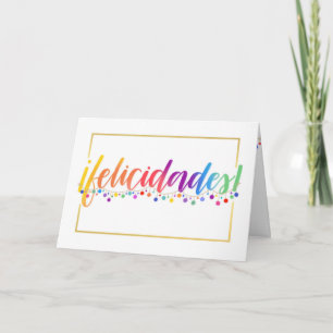 Felicidades Graduation Card