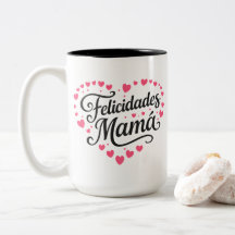 Felicidades Mamá Happy Mother's Day Calligraphy | 