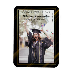 Félicitation Graduate Photo Magnet Faire-part