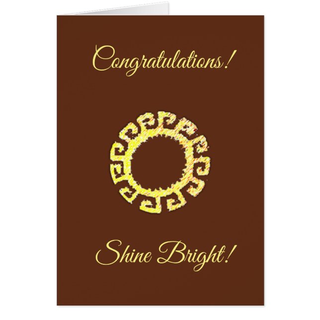 Félicitations (Devant)