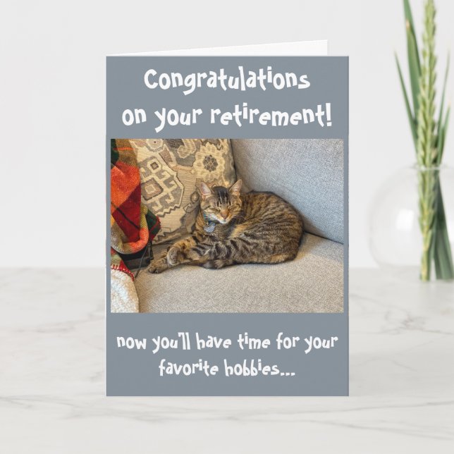 Félicitations à Funny Cat pour la carte de retrait (Devant)