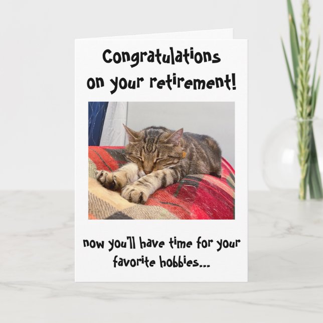 Félicitations à Funny Cat pour la carte de retrait (Devant)