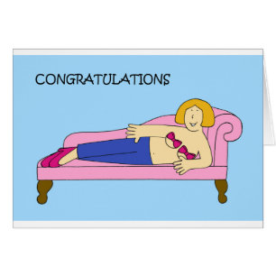 Félicitations à la reconstruction, dame caricatura