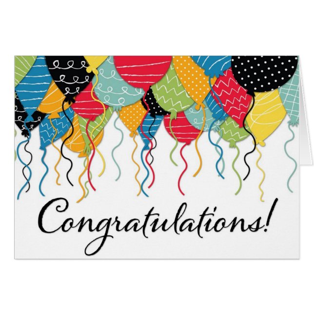 ***FÉLICITATIONS À VOUS*** (Devant horizontal)