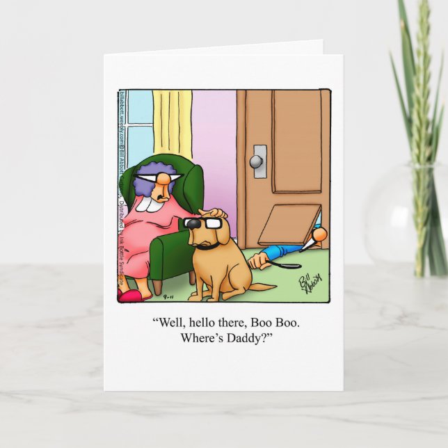 Félicitations amusantes Nouvelle carte de voeux po (Devant)