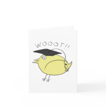 Félicitations Birdie Graduation Card! Carte