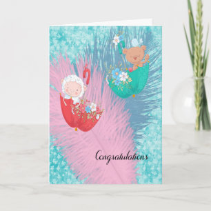 Félicitations, Carte bébé attendue