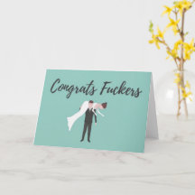 Félicitations Carte de Vœux de Mariage