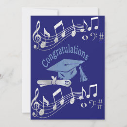 Félicitations carte de vœux pour diplômé :