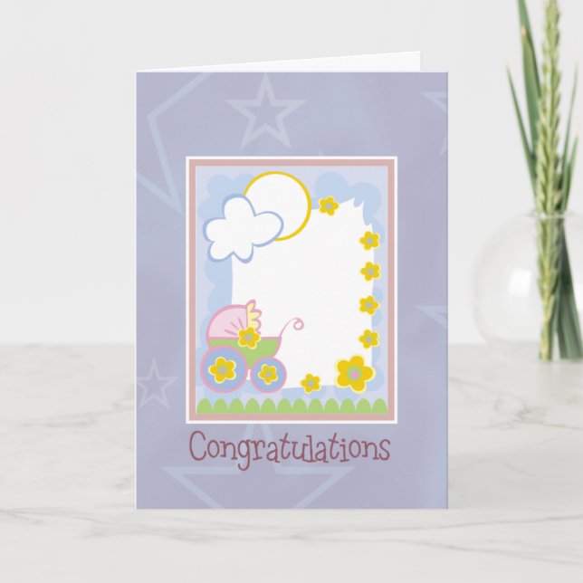 Félicitations Cartes Bébés (Devant)