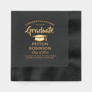 Félicitations Diplômé Élégant Diplôme Réel